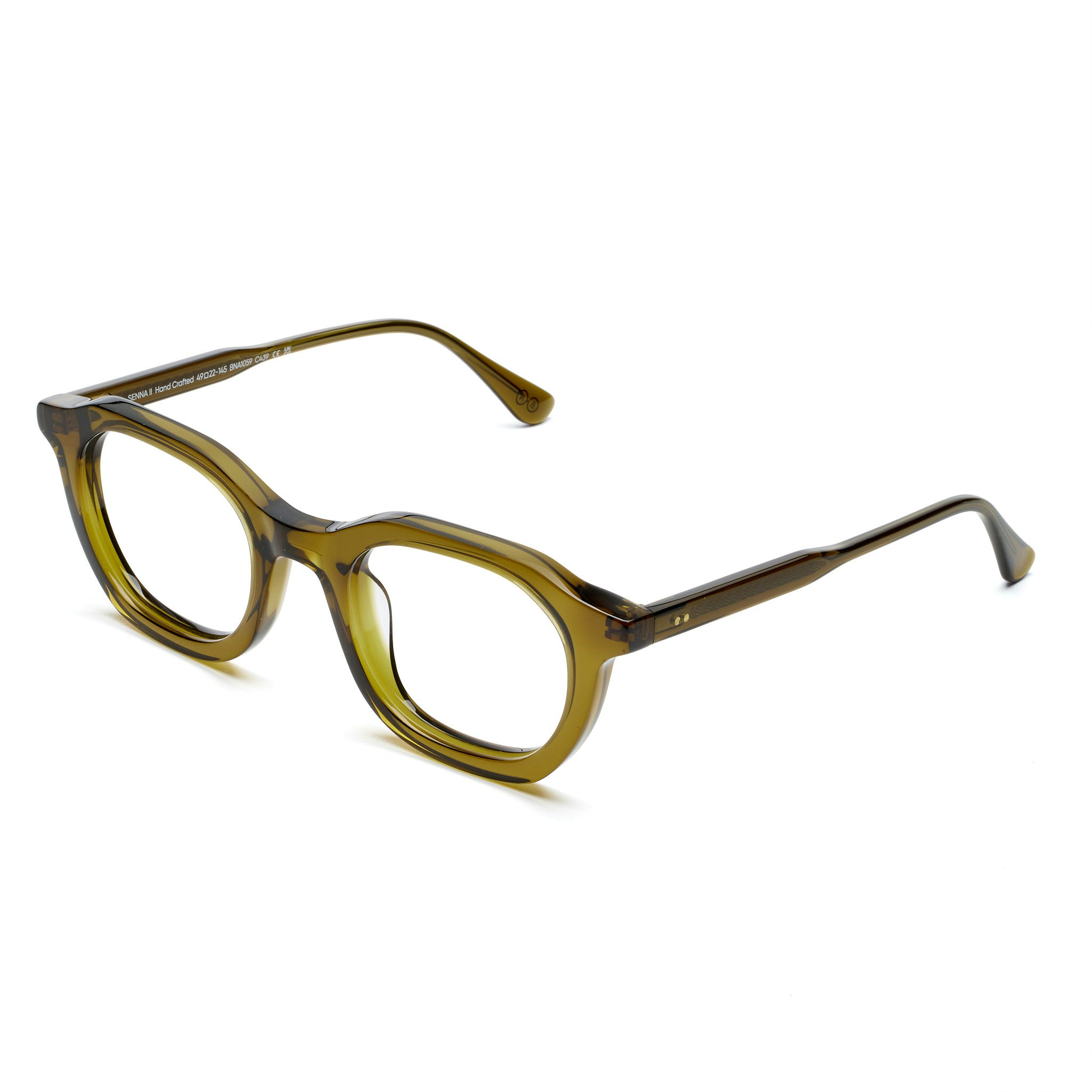 Senna II - Olive Glasses 