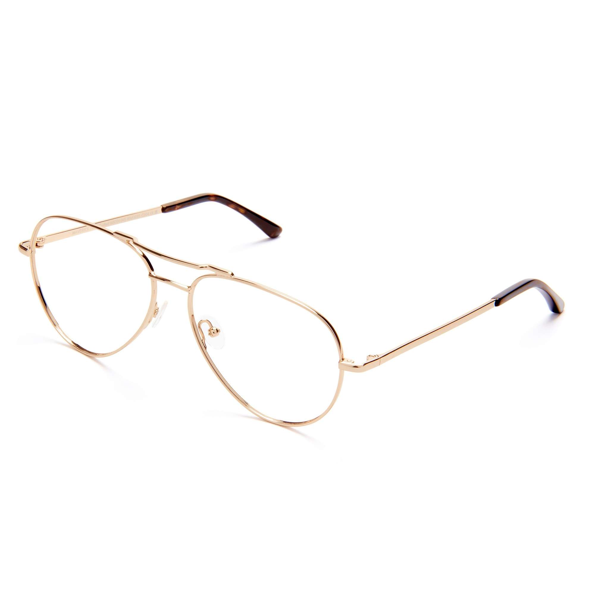 Maverick - Gold Glasses