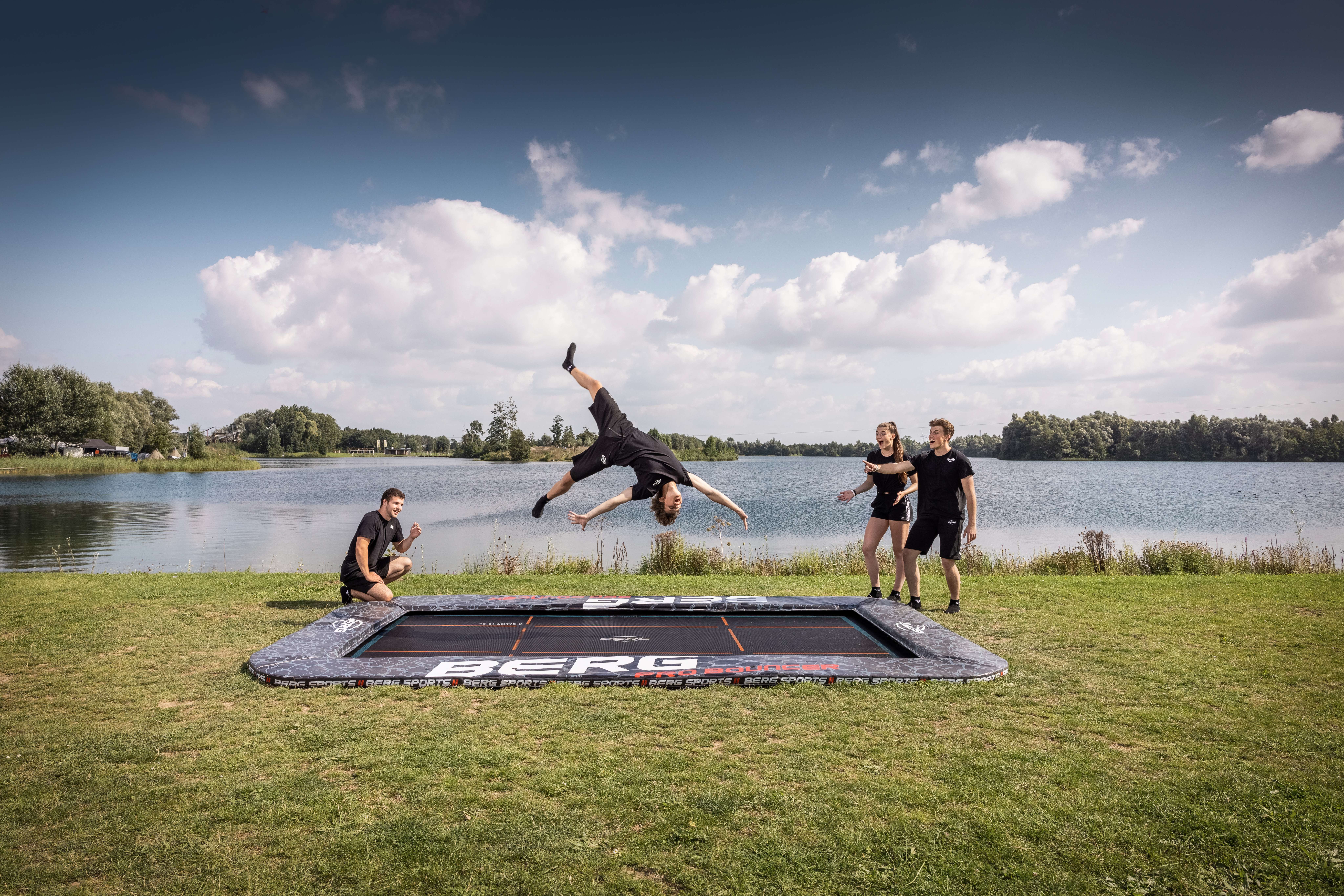 BERG Pro Bouncer FlatGround trampoline