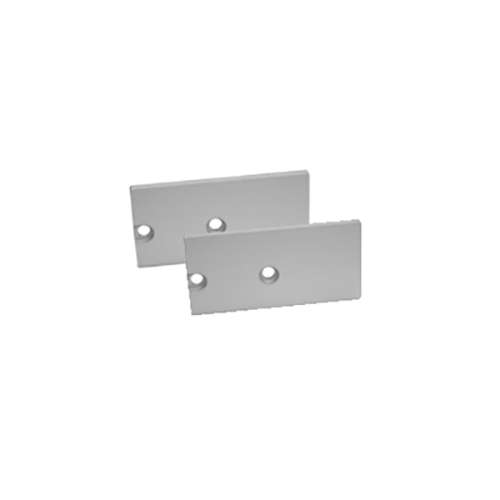 Ändavslut L-profil ALU. 2st/set