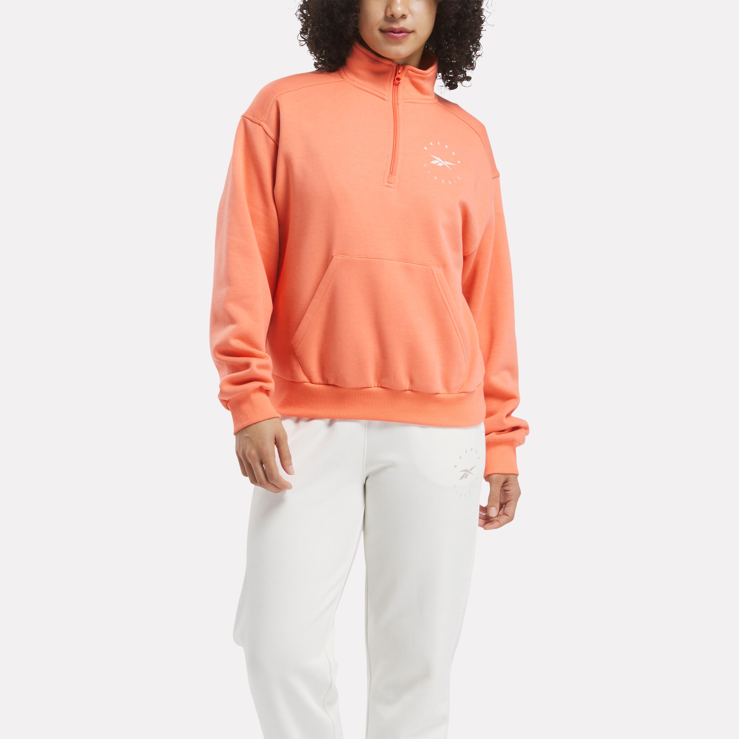 Sudadera reebok crossfit mujer naranja 2025