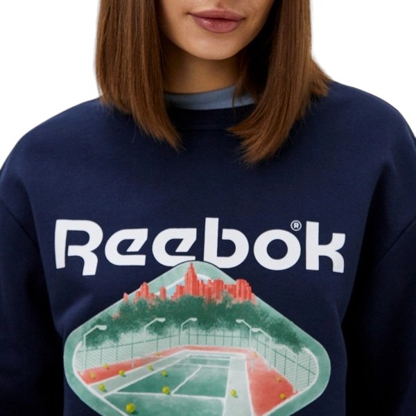 Sudadera reebok vintage hombre rosas best sale