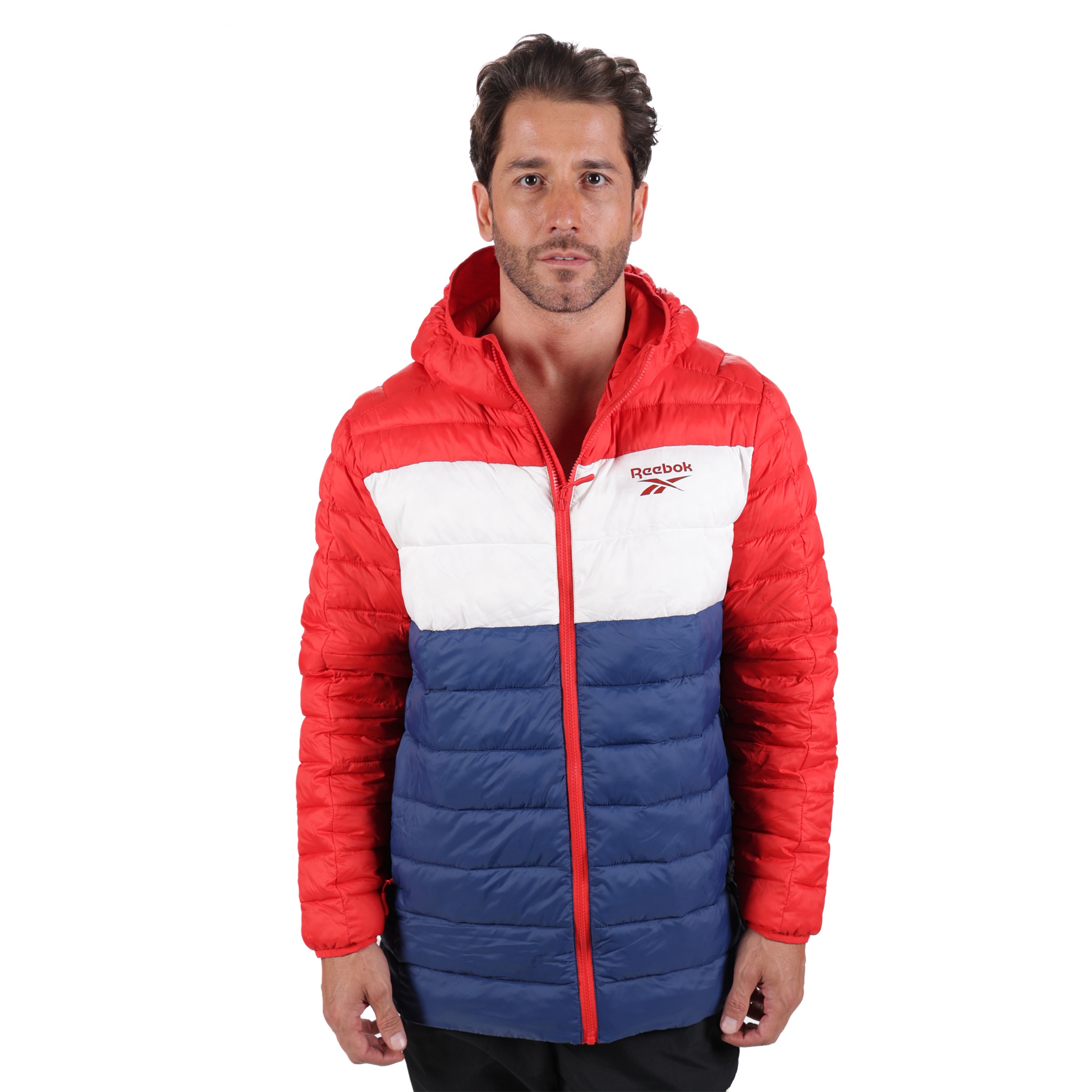 Chamarra reebok hombre hot sale