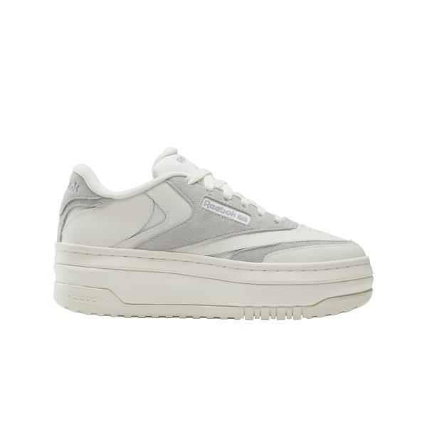 Grey reebok club c clearance