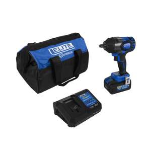 Llave de impacto inalámbrica brushless cuadrante de 1/2” 1000Nm 40V