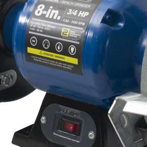 Esmeril de 8 pulg 3/4 Hp 3.450 Rpm ELITE