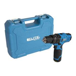 Taladro inalámbrico percutor / atornillador 12V Mandril 3/8” - 10mm 1.200RPM Ref. CID12 ELITE