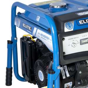 Generador Portatil a Gasolina, Potencia Maxima 9kW, 4 Tiempos, Capacidad del Tanque de 25L, Arranque Manual y Electrico.