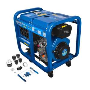 GENERADOR DIESEL ABIERTO 6.000W 120V-240V 60HZ ENCENDIDO ELÉCTRICO CON LLAVE Y MANUAL