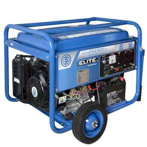 Generador eléctrico a gasolina 6.500 watts profesional ELITE
