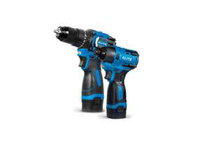 KIT TALADRO DE IMPACTO INALAMBRICO BRUSHLESS 16,8V  + ATORNILLADOR DE IMPACTO INALAMBRICO BRUSHLESS 16,8V KITX161B ELITE