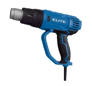 Pistola de Calor 1.800 Watts 3 niveles de temperatura  ELITE HG1900 ELITE