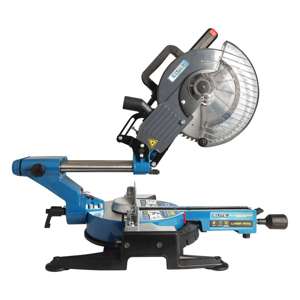 Sierra ingletadora / acolilladora telescópica 10" 1800 watts 4.800 Rpm profesional