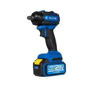 Llave de impacto inalámbrica Elite XIW2155K 21 V brushless cuadrante 1/2" con batería 4 Ah y cargador. XIW2155K ELITE