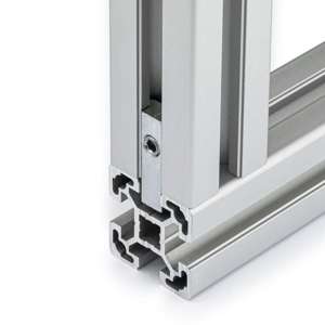 40 & 45 Series T-Slot Heavy Duty Inside Butt Inner Link Connector - In Use