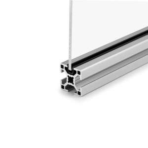 20 Series T/V-Slot Panel Sealing Strip - In Use