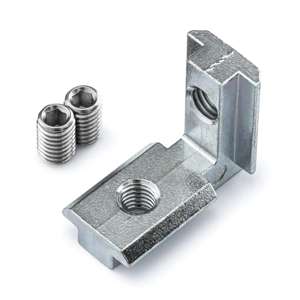40 & 45 Series T-Slot Heavy Duty Inside Butt Inner Link Connector - Thumbnail