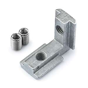 40 & 45 Series T-Slot Heavy Duty Outside Butt Inner Link Connector - Thumbnail
