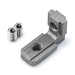 20 Series T/V-Slot Heavy Duty Outside Butt Inner Link Connector - Thumbnail
