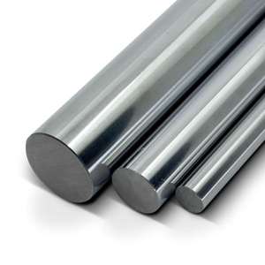 8mm Solid Hardened Ground Bearing Linear Shaft - Cut To Size - Thumbnail