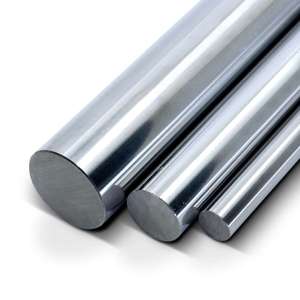 8mm Chrome Plated Hardened Ground Bearing Linear Shaft - Cut To Size - Thumbnail
