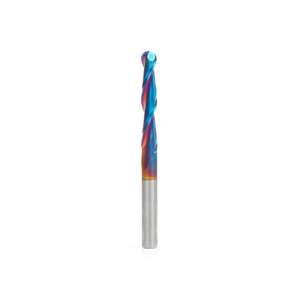 0.10° Amana Tool 46294-K Wood/Plastic Tapered Ball End Router Bit (1/4" Shank) - Thumbnail