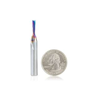 1/8" Down-Cut Spektra Amana Tool 46341-K Hardwood Square End Router Bit (1/4" Shank) - Thumbnail