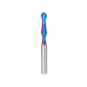 1/4" Spektra Amana Tool 46376-K Wood Ball End Router Bit (1/4" Shank) - Thumbnail