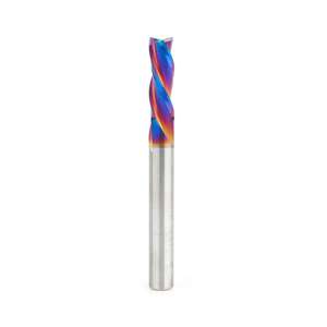 1/4" x 3/4" 3 Flute Down-Cut Amana Tool 46052-K Wood Square End Router Bit (1/4" Shank) - Thumbnail