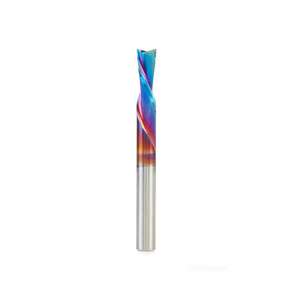 1/4" x 3/4" 2 Flute Down-Cut Amana Tool 46202-K Wood Square End Router Bit (1/4" Shank) - Thumbnail