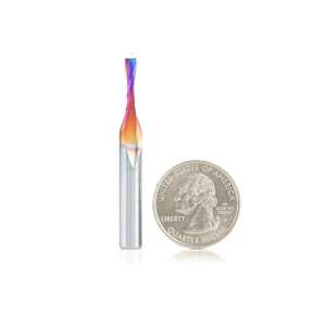 1/8" Up-Cut Spektra Amana Tool 46241-K Hardwood Square End Router Bit (1/4" Shank) - Thumbnail