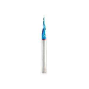 6.2° Amana Tool 46280-K Wood/Plastic Tapered Ball End Router Bit (1/4" Shank) - Thumbnail