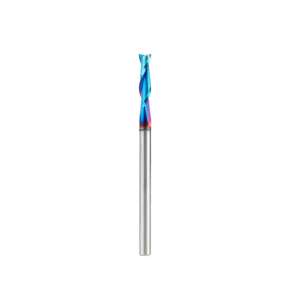 1/8" x 1/2" 2 Flute Up-Cut Amana Tool 46127-K Wood Square End Router Bit (1/8" Shank) - Thumbnail