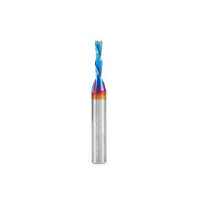1/8" x 1/2" 2 Flute Down-Cut Amana Tool 46200-K Wood Square End Router Bit (1/4" Shank) - Thumbnail