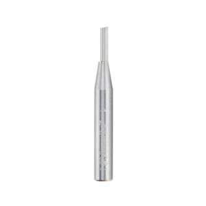 1/8" 1 Flute Amana Tool 43700 Wood High Production Square End Router Bit (1/4" Shank) - Thumbnail