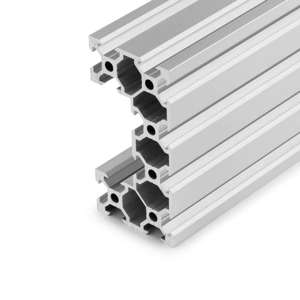 40x80mm (C-Beam) 20 Series T/V-Slot Aluminium Extrusion Profile - Cut To Size - Thumbnail