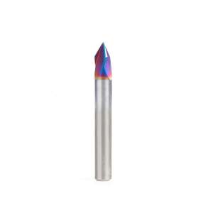 1/4" x 60° Spektra Amana Tool 45624-K Decorative V-Groove Router Bit (1/4" Shank) - Thumbnail