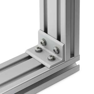 90x45 45 Series Universal Corner Bracket - In Use