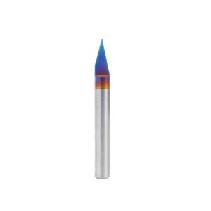 30° x 0.508mm Amana Tool 45773-K Decorative Flat Tipped Engraving Router Bit (1/4" Shank) - Thumbnail