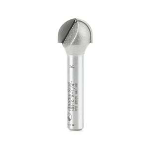 1/2" x 3/8" Amana Tool 45910 Decorative Carbide Tipped Bowl & Tray Router Bit (1/4" Shank) - Thumbnail