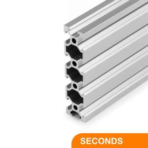 Seconds - 20x80mm 20 Series T/V-Slot Aluminium Extrusion Profile - 1000mm - Thumbnail