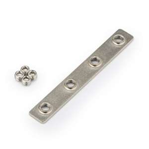4 Hole 20 Series T/V-Slot Profile Inner Link Connector - Thumbnail