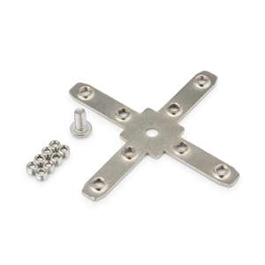 4 Way 20 Series T/V-Slot Multiway Inner Link Connector - Thumbnail