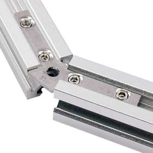 135 Degree 20 Series T/V-Slot Angle Inner Link Connector - In Use