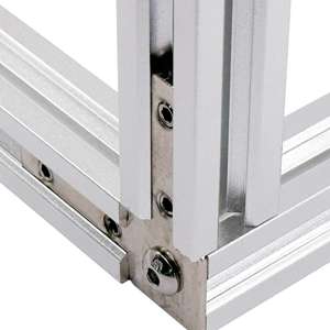90 Degree 20 Series T/V-Slot Angle Inner Link Connector - In Use