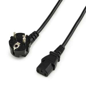 WorkBee Replacement EU Plug Power Supply Mains Cable - Thumbnail