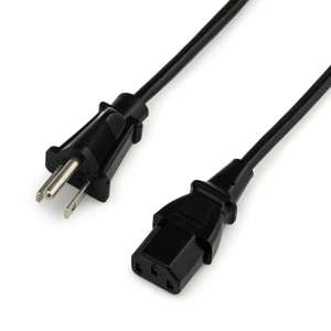 WorkBee Replacement US Plug Power Supply Mains Cable - Thumbnail