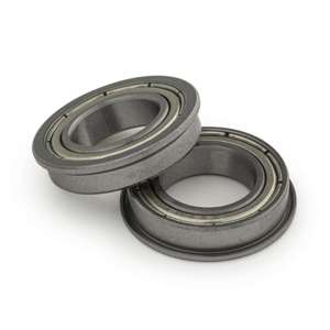 12x21x5mm Compact Flanged Radial Bearing (F6801-ZZ) - Thumbnail