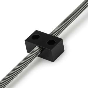 Stand Off TR8x2-2P Lead Screw Nut Block (8mm ID, 2mm Lead, 2mm Pitch, POM) - Thumbnail