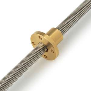 TR10x6-2P Lead Screw (10mm OD, 6mm Lead, 2mm Pitch) - Cut To Size - In Use